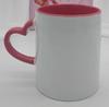 DIY Customized 350ML 12oz Ceramic Mug Heart Handle Type Personalized Print Picture Photo LOGO Text Couple Gift Coffee Travel Mug