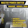 Master Power Window Mirror Door lock Switch For 2004-2008 Ford F-150 901-339 EXV