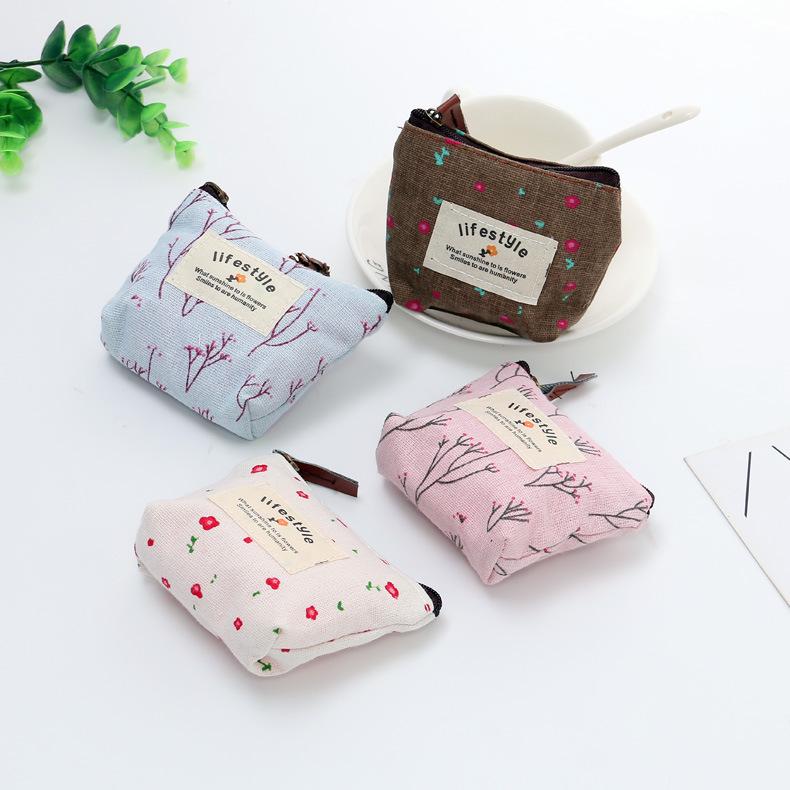 Korean Style Women's Mini Coin Purse and Card Holder