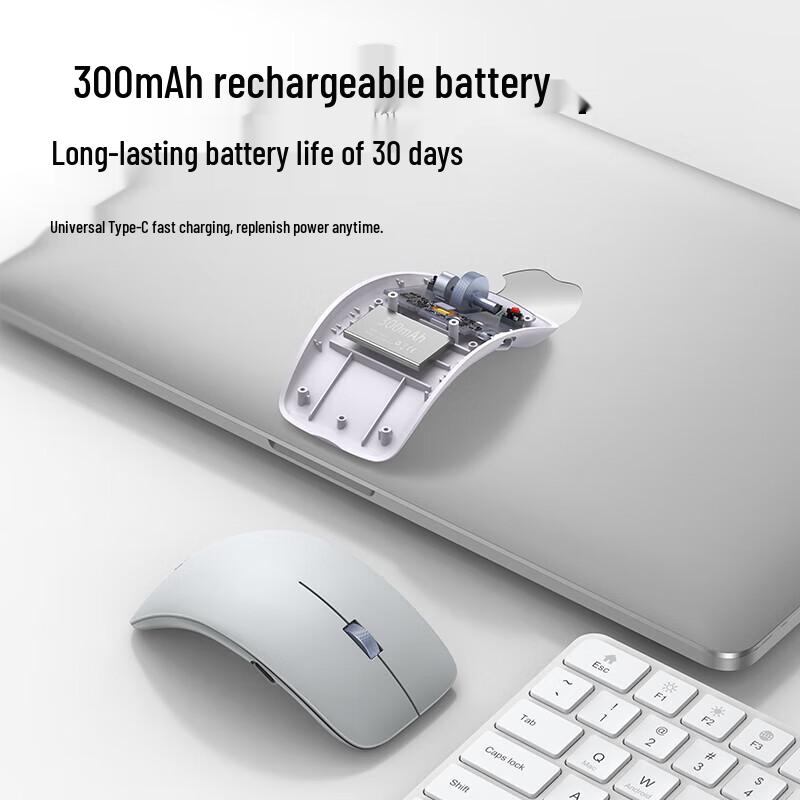 W&P Bluetooth Triple-Mode Ergonomic Wireless Mouse