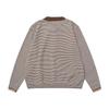 Unisex Japanese Retro Striped Knitwear - Casual Urban Lazy Style Sweater