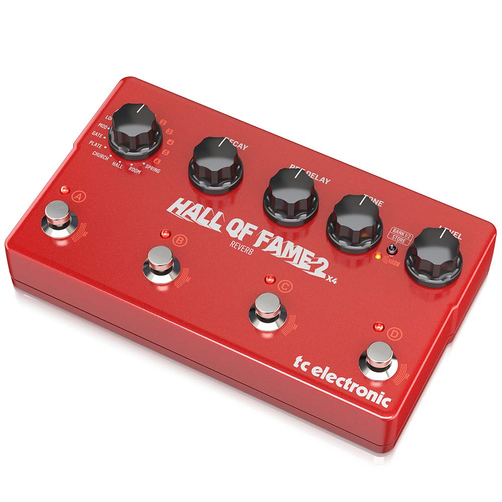TC ELECTRONIC Guitar Effector Reverb Pedal HALL OF FAME 2 X 4 REVERB [Domestic Genuine Product]
