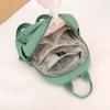 Solid Color Women's Backpack Student Schoolbag