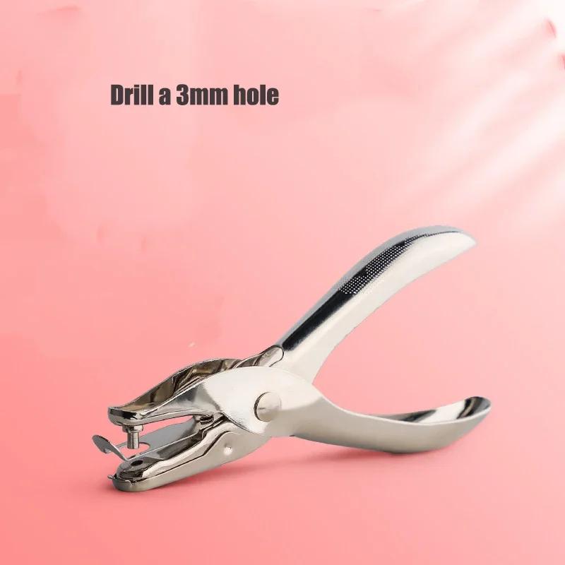 

3/6MM Manual Hole Punch Student Stationery A4 Paper Single-hole Loose Leaf Stationary Puncher School Office Production Tools 1