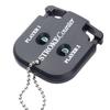 Golf Score Round Compact Counter, Black, 2-Player, Accessory, Scorekeeper, Keychain,