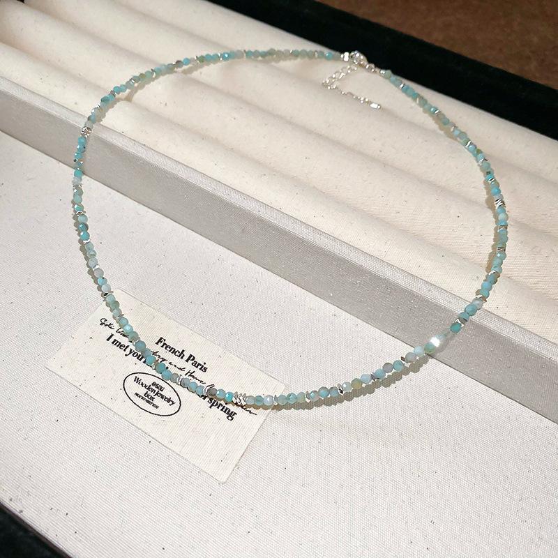 Stone Pearl Butterfly Necklace Fashion Retro Premium Clavicle Chain Personality Ethnic Style Jewelry