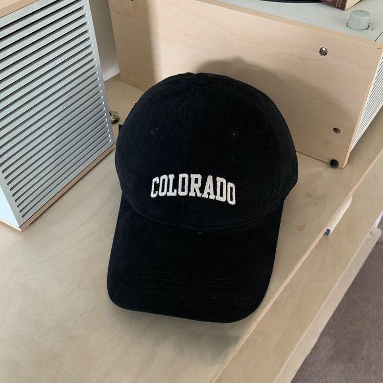 Fashionable Embroidery Letter Neutral Casual Summer Sun Shading Baseball Cap