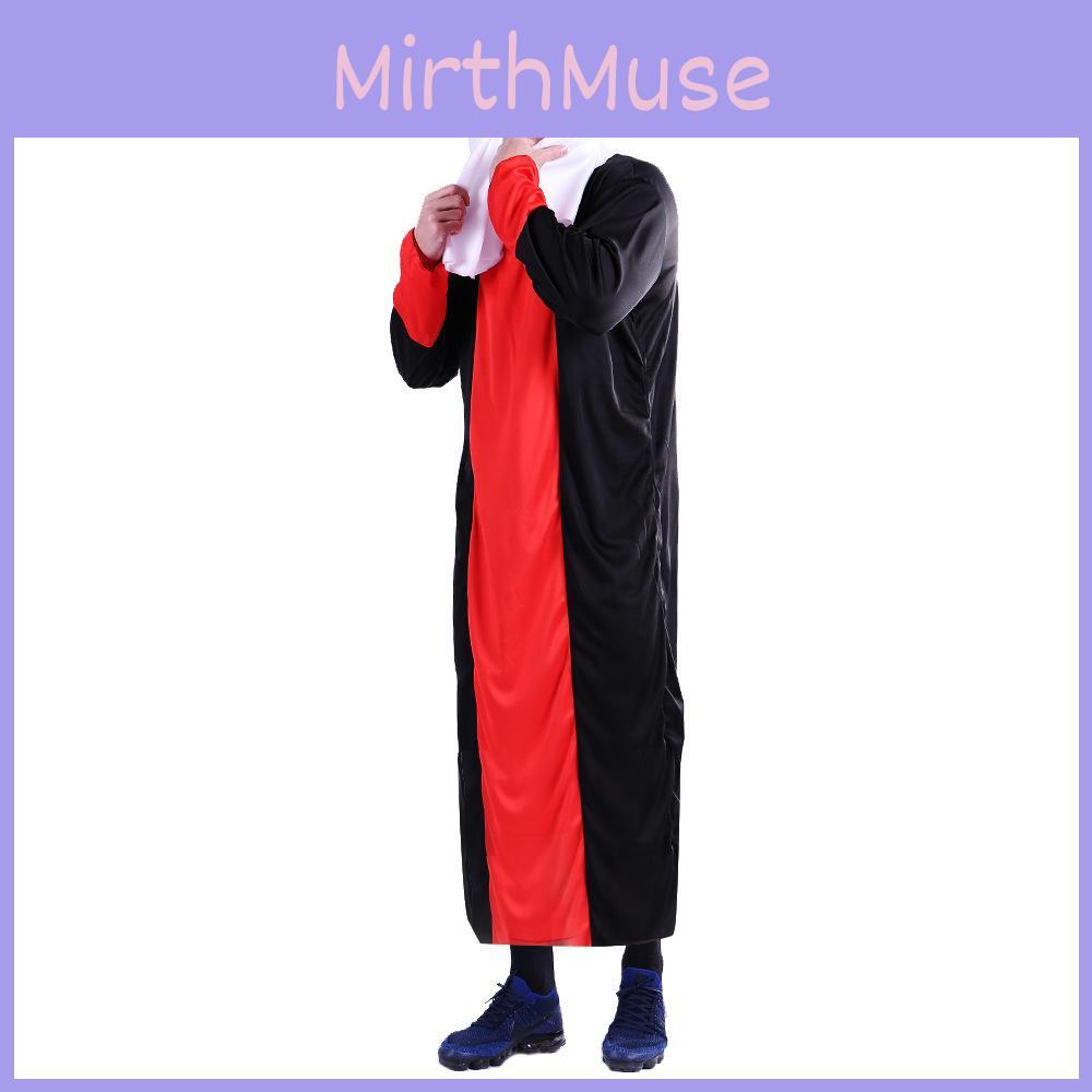 Elegant Arabian Prince Costume For Men Red And Black Polyester Fabric Ideal For Halloween Parties