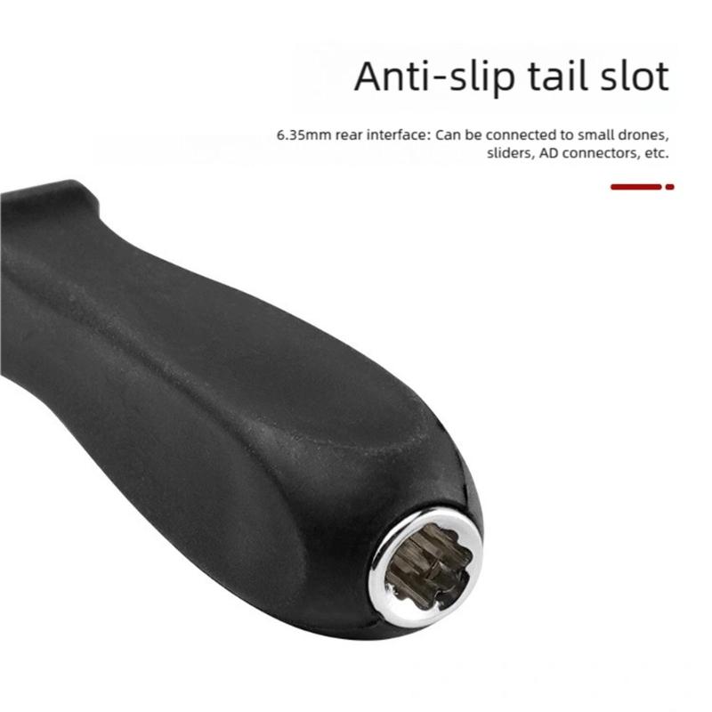 1/4" Drive Carbon Steel Sliding Handle Adapter 2 Pack Socket Wrench Extension For Tight Space Car Repair