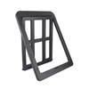 Cat Door Flap Free Entry and Exit Locking Cover Screen Door Mounted Clear Flap Get-in-anytime Upgraded Door