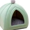 Cat Bed Puppy Kennel Sofa Semi Closed Winter for Cats Dogs Supplies