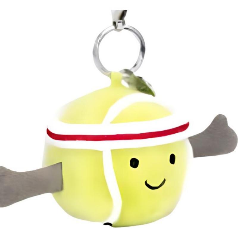 Jellycat Fun Sports Series Tennis Cute Fun Doll Plush Pendant 6cm Height