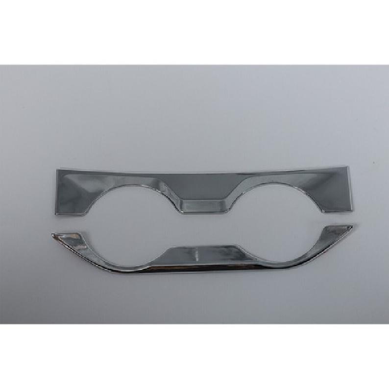 Chrome Style Rear Drinking Glass Frame Cover Trim For Dodge Ram 1500 2018-2022