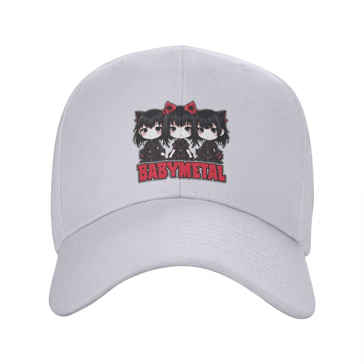 

Babymetal Принт Логотипа Винтажные Аниме Бейсболки Snapback Мужские Женские Кепки Кепка для улицы Streetwear Бейсболка Casquette One Size