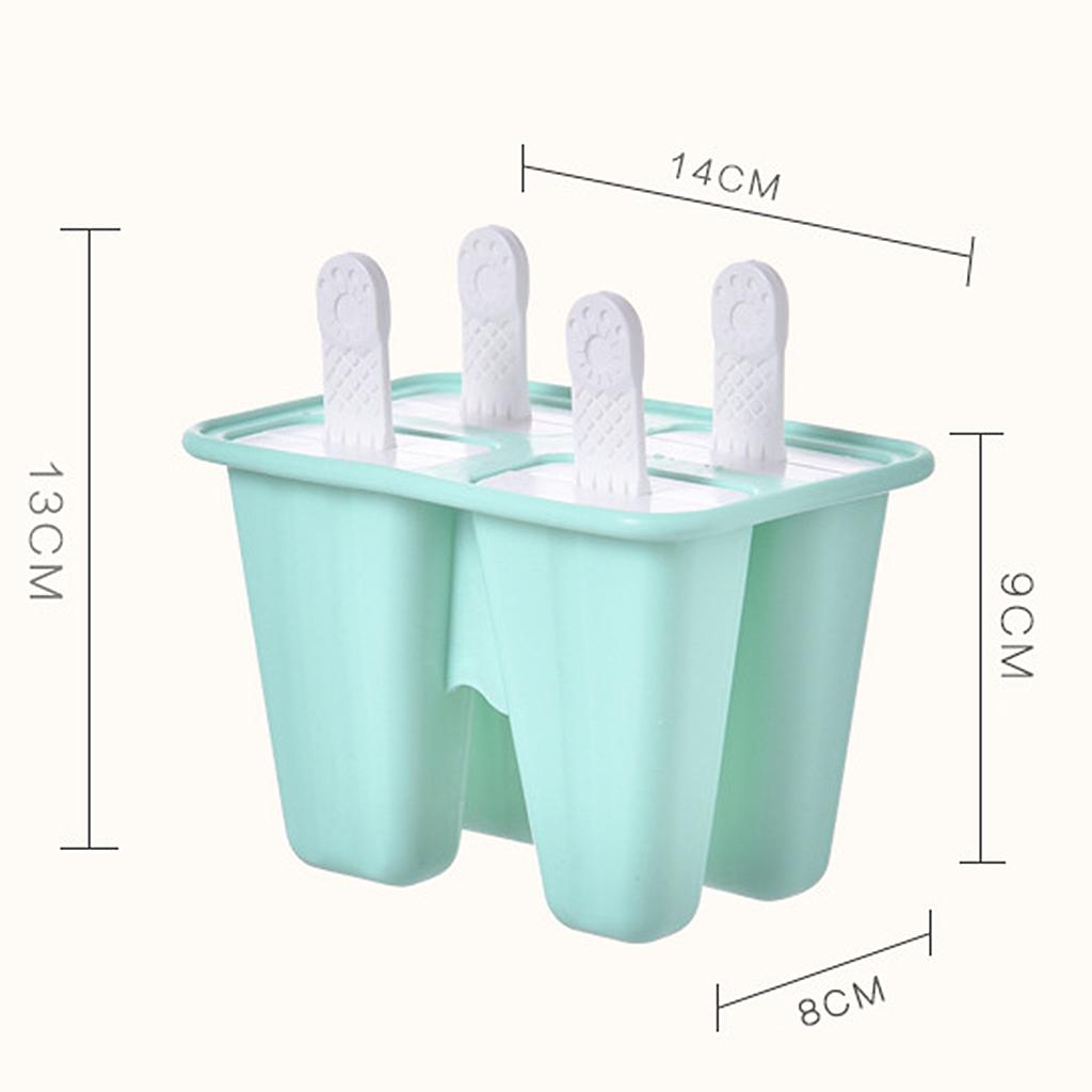 sicle Silicone Ice Molds DIY Juice Bar Frozen Dessert Ice Cream BPA Free