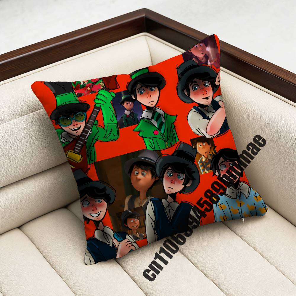 For L-Lorax Onceler Once Ler Throw Pillow Case Sham 45X45Cm 40X40Cm Square Car Pillowcase Pad Cushion Cover