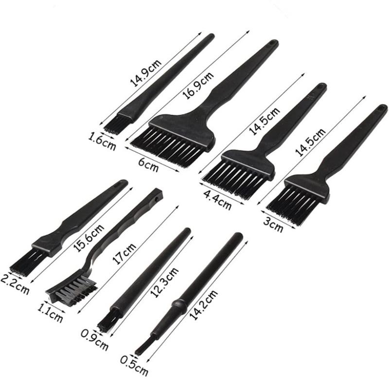 1Set Laptop Cleaning Kit Portable Cleaning Brush Nylon Brush Machine Cleaning Brush Razor Cleaning Brush Keyboard Cleaning Kit