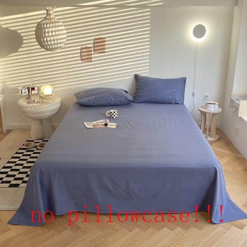 Fashion Simple Sheets Household Bedroom Thicker Washable Skin-friendly Breathable Universal Single Double King Queen Bed Cover