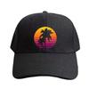 Synthwave Sonnenuntergang Mütze Sommer Frau Mann Erwachsener Hut Mode Lässig Verstellbar Bedruckte Baseballkappen Trucker Cap Draußen