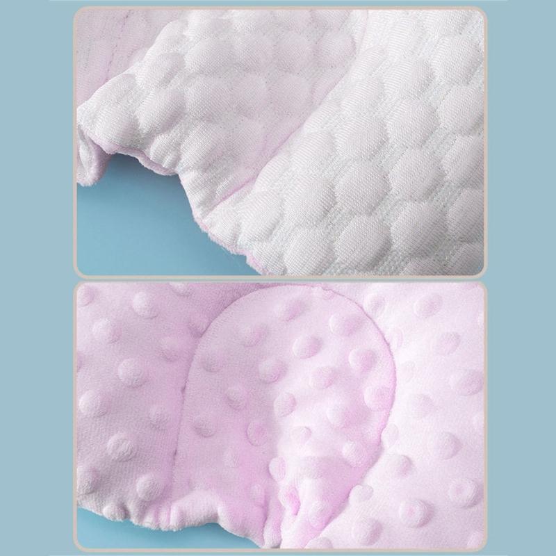 Concave Pillow for Newborns Double-sided Head Support Cushions Breathable Comforting Pillows for Baby Girls Boy