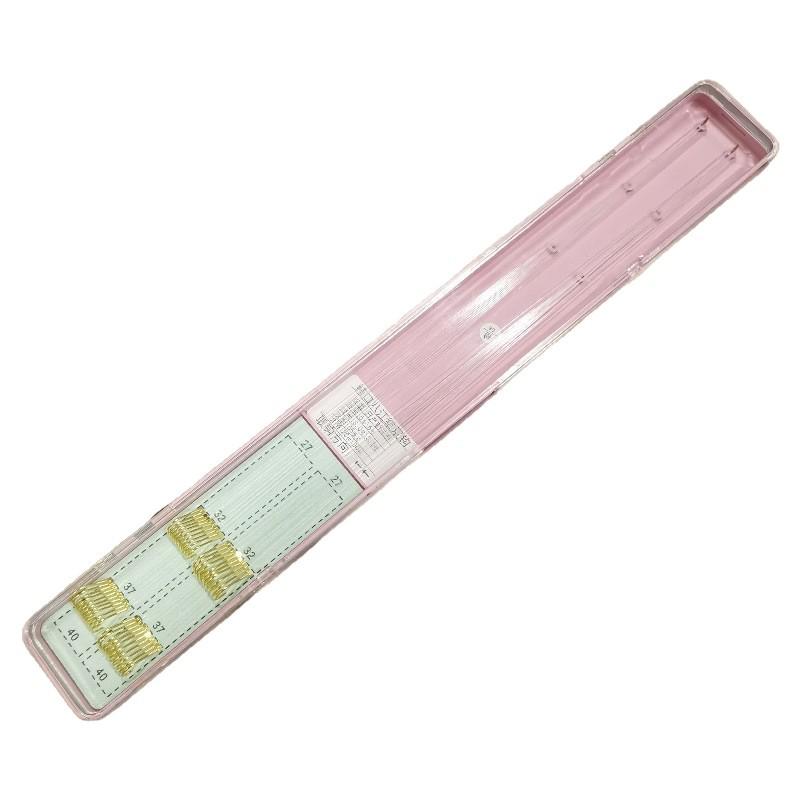 Golden Wire Double Hook Leader for Wild Fishing - Ideal for Tuna, Crucian Carp, Grass Carp, Bream, Silver Carp, and Bighead Fish