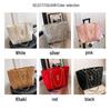 Diamond Lattice Women's Autumn Bag - Korean Style Large Capacity Chain Shoulder Bag for Work Commute