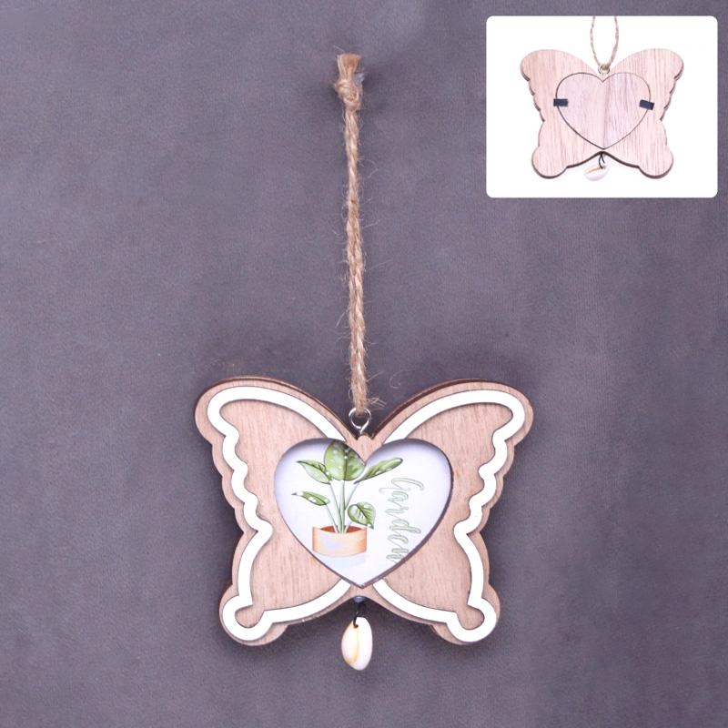 1pc Layout Wooden Photo Frame Pendant Tree Hanging Home  ? Gifts Ornaments Decorations Home