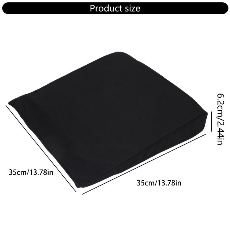 1/2/3Pcs Car Rear Row Leveling Pad Soft Sloped Supports Block Simple Installs for Vehicle Interior Comfort During Travel & Daily Use Needs
