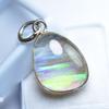 19.8 Ct Natural Multicolor Fire Opal 925 Sterling Silver   Pendant