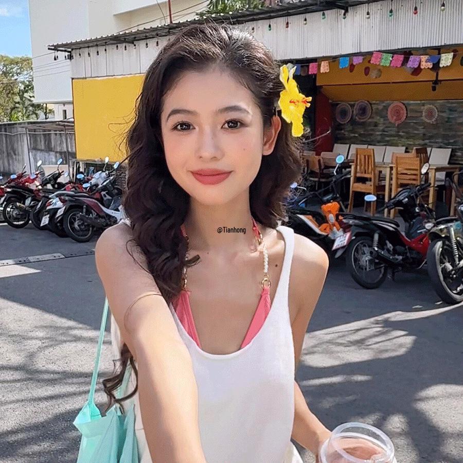 Yellow Frangipani Hibiscus Hair Clip - Tropical Beach Vacation Accessory