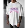Men'S Short-Sleeve T-Shirt Featuring a Hand-Drawn Colorful Mushroom Design on The Back