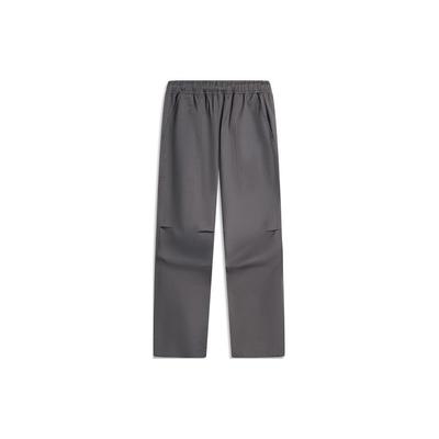 Li Ning Weekend Youth Sports Lifestyle Loose Straight Leg Cargo Pants Men Pants Street-Grey AKXU489-2