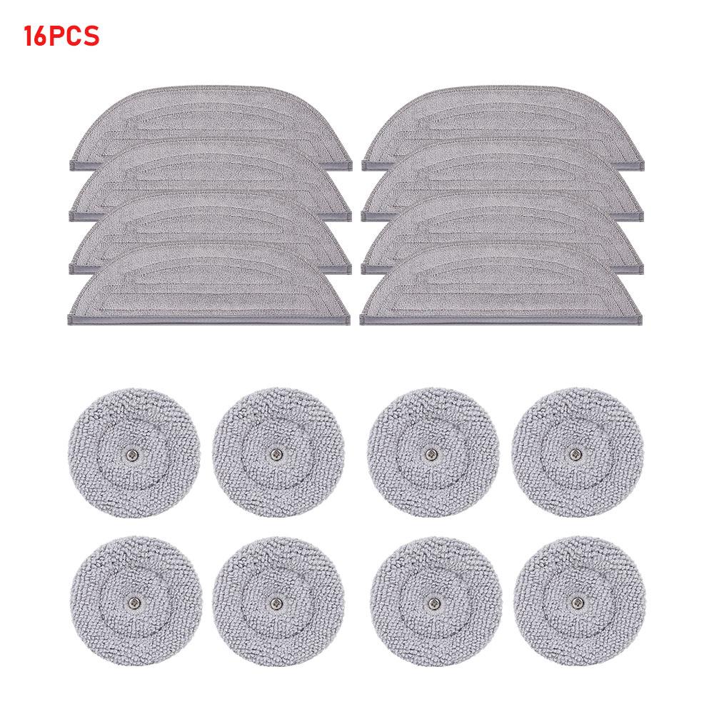 Mop Cloth For Roborock S8 MaxV Ultra S8 Max Ultra G20S Antibacterial Shock Mop Cloth Round Rag Robot Vacuum Cleaner Accessories