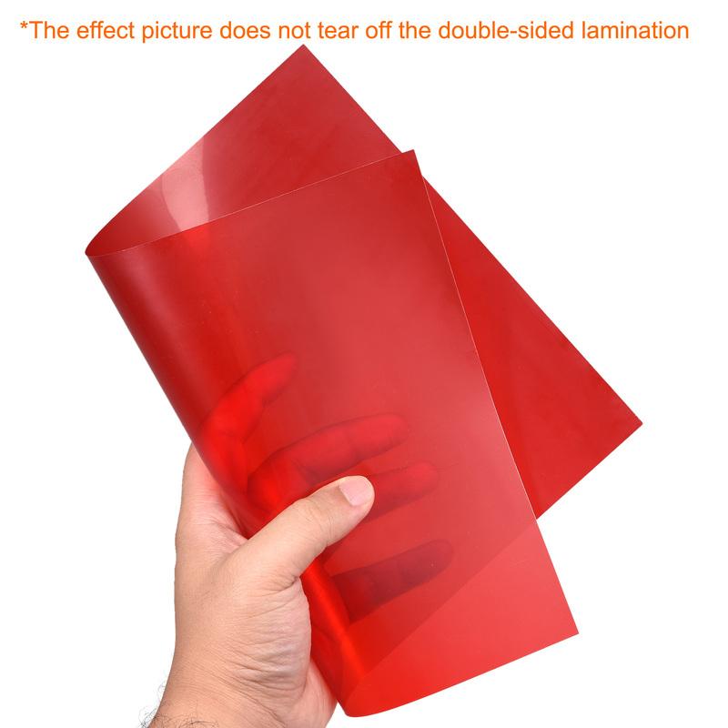 2 Kits Gel Light Filter Transparent Color Correction PVC Sheets 9 Colors