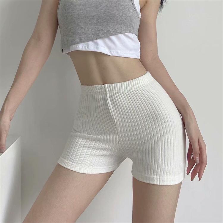 YPFF Summer High-Waist Butt-Lifting Stretch Shorts for Women - Casual Slimming Sports Leggings