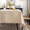 Solid Color Tablecloth Modern Waterproof Dining Table Cloth Imitate Cotton Linen Material Quality Picnic Cloth Home Office Decor