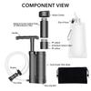 Water Purifier Pump Water Filtration System with 0.01 Micron Water Filter Portable Outdoor