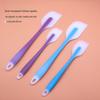 Translucent Silicone Spatula Set: Heat-Resistant, Food-Grade Cake and Butter Scrapers