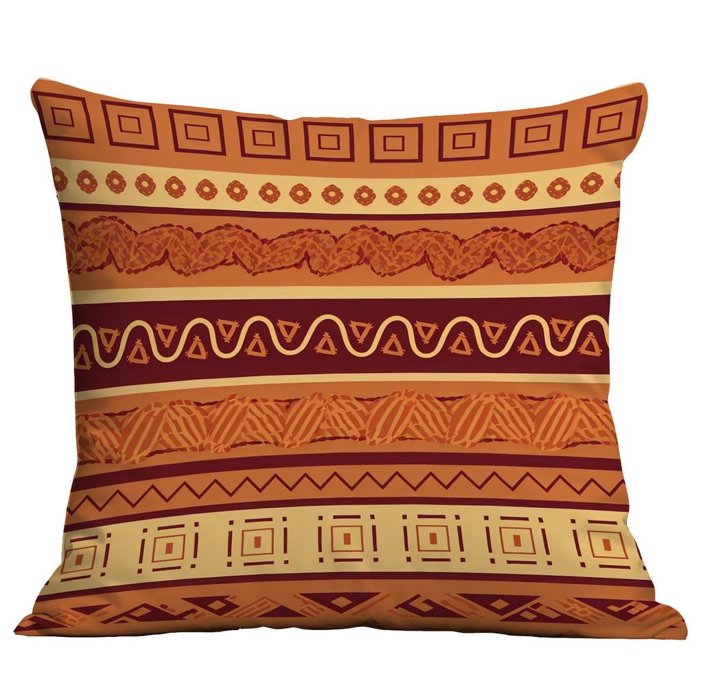 Bohemian Ethnic Style Pillow Cover Living Room Sofa Cushion Hotel Teahouse Pillow Cushion Cover Premium Durable
