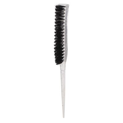 Rattenschwanz Toupierbürste Glitzergriff Weiche Nylon Toupierbürste zum Toupieren