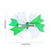2pcs Irish Themed Bows Hair Clip for Children Hair Accesories Party Hair Decoration for Holiday Celebrations and More