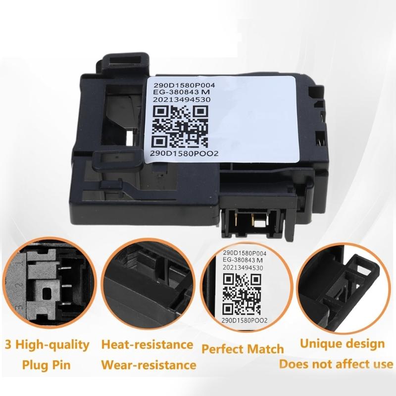 Zestaw serwisowy zamka drzwiowego Podkładka Część zamienna Część pralki WH01X27954 Zestaw do konserwacji pralki Tekstura plastiku