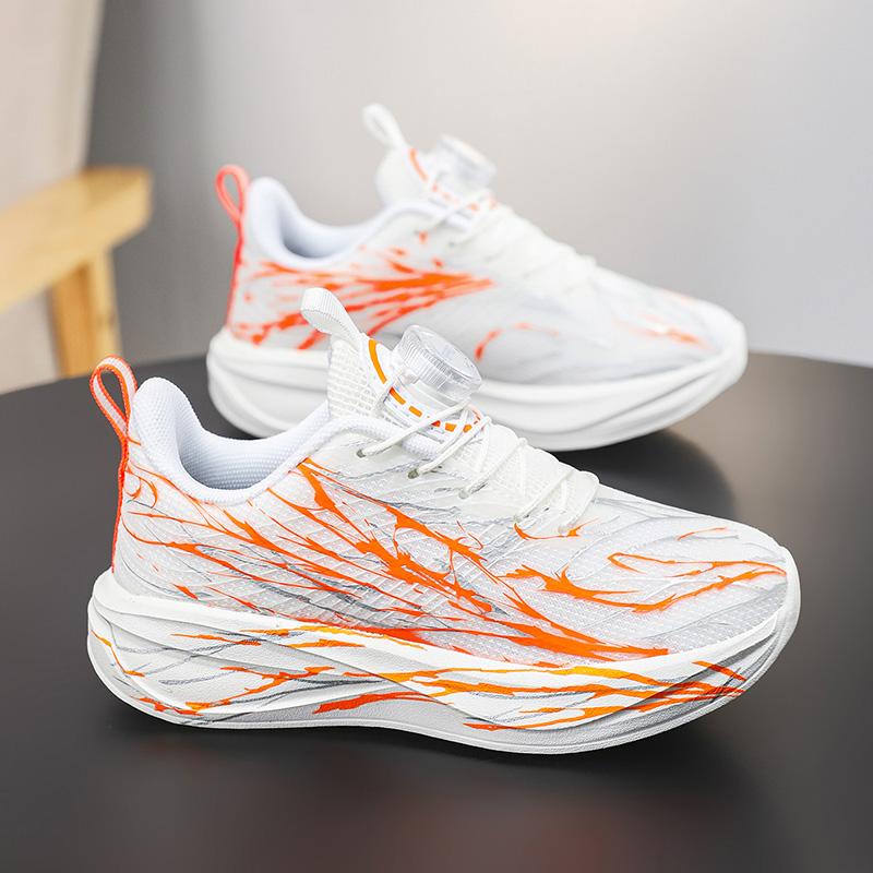 New Arrival Children Sneakers for Boys Air Mesh Breathable Running Sports Shoes Kids Girls Flat Casual Shoes Big Size 40