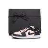 Air Jordan 1 Rutschfest Abriebfest Niedrig geschnitten Vintage Basketballschuhe Damen Schwarz Rosa DC0774-101(Team59-SBOX)