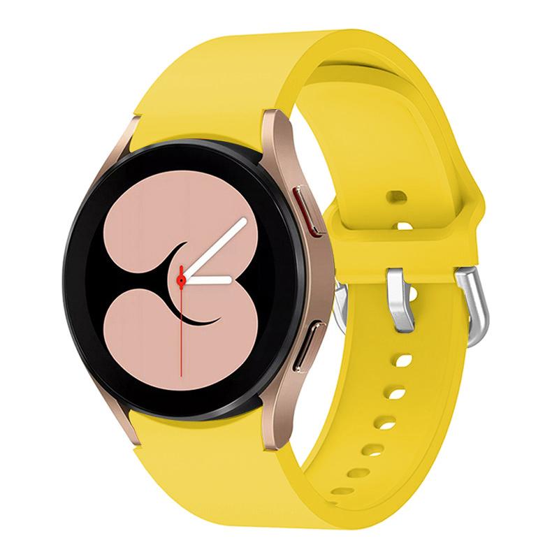 20mm řemínek na hodinky Pro Samsung Galaxy Watch 7/5/6 44mm 40mm Silikonový náramek Galaxy Watch 4 classic/5 pro 47mm 43mm 46 45mm pásek