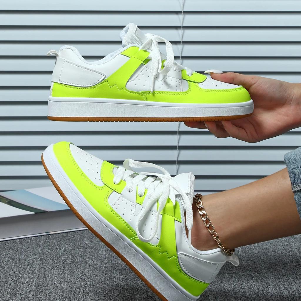 Women Chunky Shoes Trendy Platform Shoes Classic Board Shoes Men PU Leather Casual Sneakers for Outdoor Walking Traveling Jogging