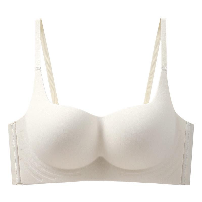 Traceless Cloud Nude Underwear Women's Small Breasts Gather and Support, Anti-sagging Soft Support, No Steel Ring To Close the Breast Bra Cover
