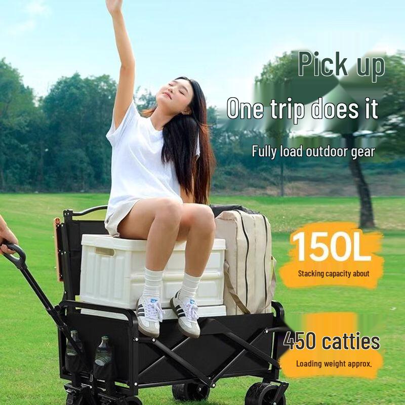 Outdoor Foldable Camping & Utility Wagon