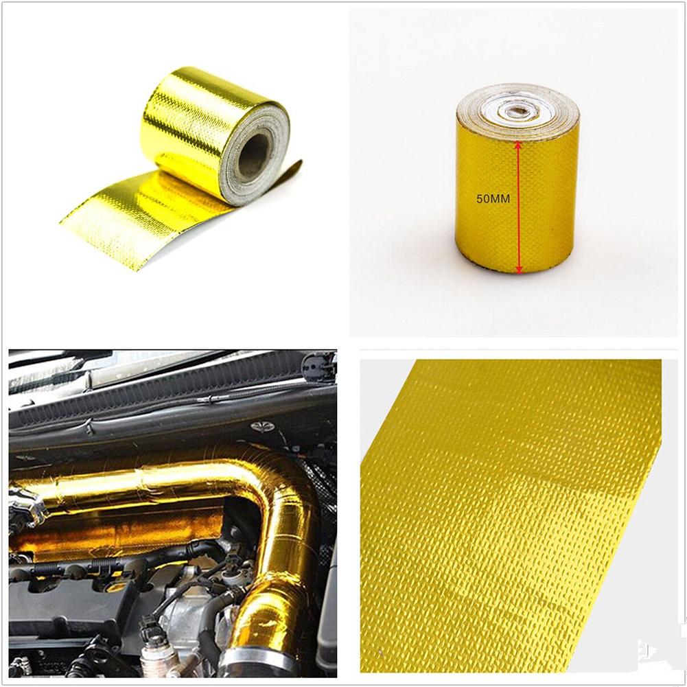 Air Intake Pipe Insulation Tape Aluminum Foil Exhaust Tube