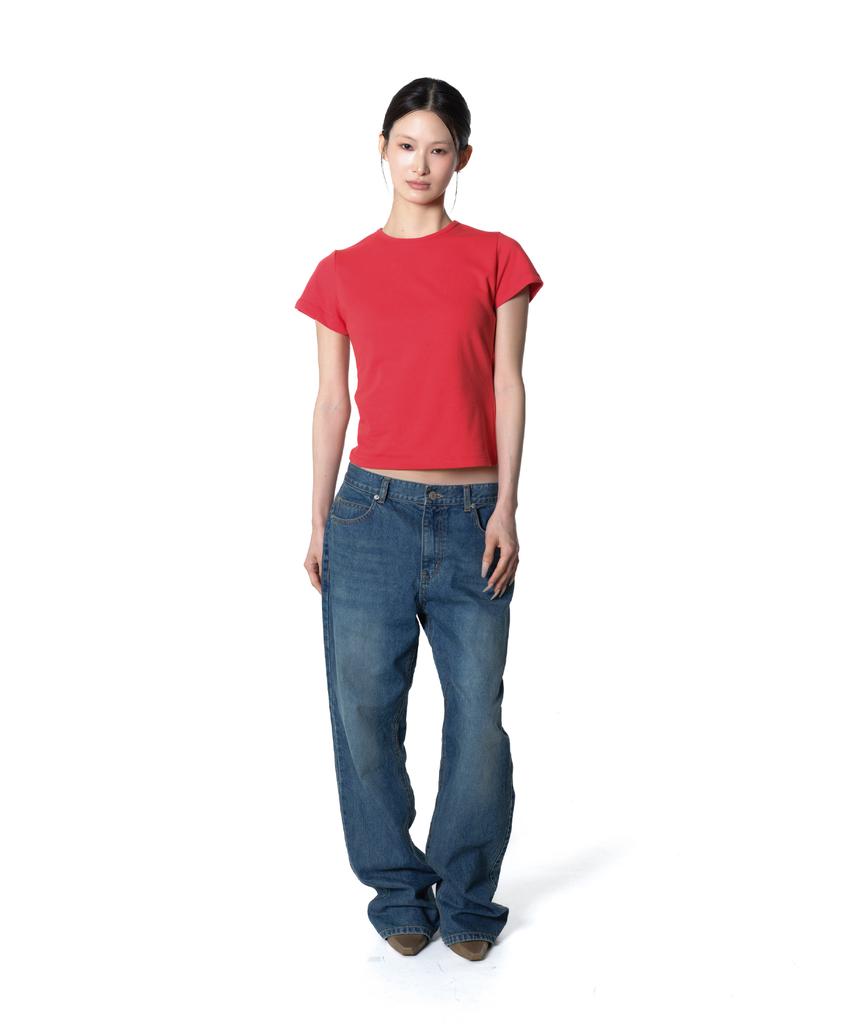Deobeuleseussiakaibeu Airy Basic Tee 005